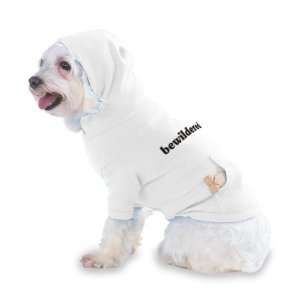  bewildered Hooded (Hoody) T Shirt with pocket for your Dog 