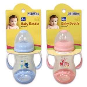  Baby Bottle 4 oz Plastic Assorted Case Pack 48 Everything 