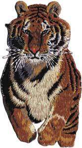 Animals  Tiger Embroidered Patch, Iron/Sew On  