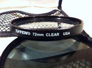 Tiffen four piece filter set 72mm UV, Polarizer, more  