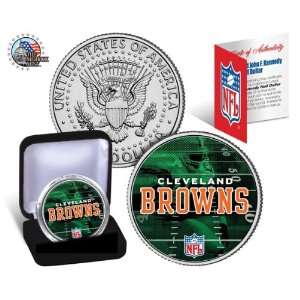  Cleveland Browns NFL JFK Half Dollar Coin 