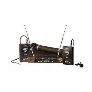  Two channel Vhf Wireless Dual Microphone System 