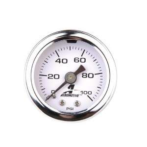 Aeromotive 15633 0 100 psi Fuel Pressure Gauge Automotive