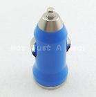 USB Car Charger Blue for Cell Phone iPod iPhone HTC Samsung Nokia LG 