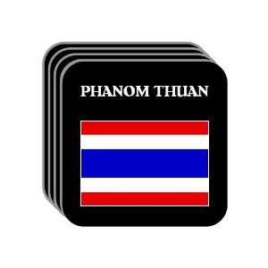  Thailand   PHANOM THUAN Set of 4 Mini Mousepad Coasters 