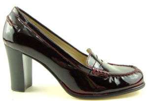MICHAEL KORS BAYVILLE Red Patent Womens Shoes 6  