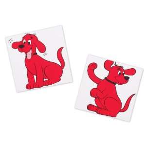    Clifford The Big Red Dog   Tattoos Party Supplies Toys & Games