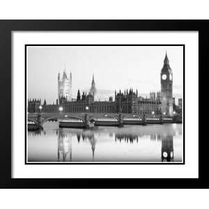   Double Matted 33x41 Big Ben & The Houses Of Parliament