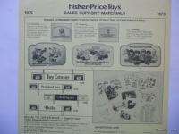 Vintage Huge Toy Fair Dealer Catalog Lot 1970s Fisher Price Original 