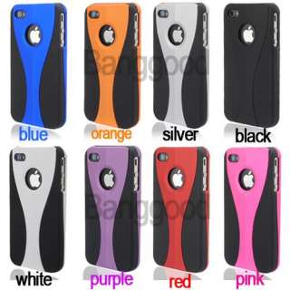   Cover Snap on Cup Shape For Apple iPhone 4S 4 4G (8 Colors)  