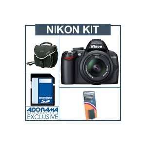 Nikon D3000 10.2 MP DSLR Camera w/ 18 55mm f/3.5 5.6G AF S DX VR Lens 