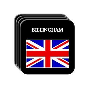  UK, England   BILLINGHAM Set of 4 Mini Mousepad Coasters 