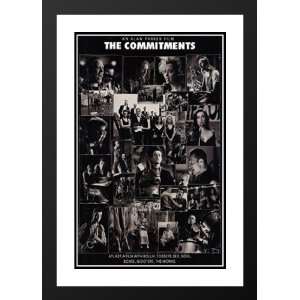 The Commitments 32x45 Framed and Double Matted Movie Poster   Style C 