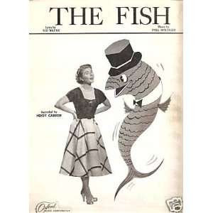  Sheet Music The Fish Mindy Carson 65 