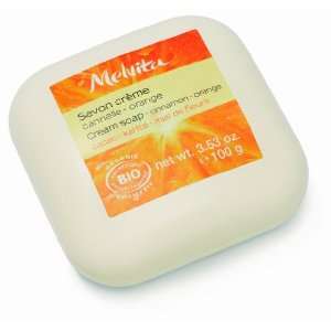  Melvita Cinnamon   Orange Soap Bar, 3.53 Ounce Unit 
