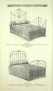 1900 Anchorline Antique Brass Bed Catalog on CD  