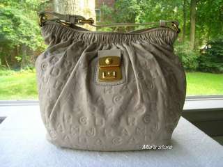 AUTH Marc by Marc Jacobs Purse Dreamy Logo Embossed Leather Lil 