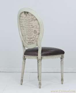 Custom Set of 8 French Louis XVI Dining Chairs  