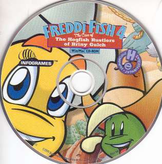 Freddi Fish 4 CASE OF THE HOGFISH RUSTLERS Kids CD NEW 742725157828 