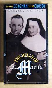Bing Crosby THE BELLS of ST. MARYS Ingrid Bergman VHS NEW Sealed 