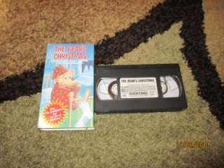 The Bears Christmas VHS w/ Slipcover Animated Goodtimes  