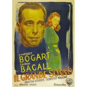  The Big Sleep Humphrey Bogart Poster 