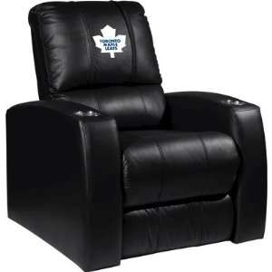  Home Theater Recliner with NHL Toronto Maple Leafs Panel 