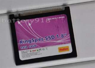 NEW Original KingSpec 1.8 IDE PATA SSD MLC 64GB for IBM thinkpad X40 
