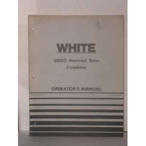   Harvest Boss Combine operators manual White Farm Equipment Books