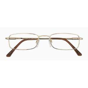  Clearvision DAVID Eyeglasses Amber antique Frame Size 51 