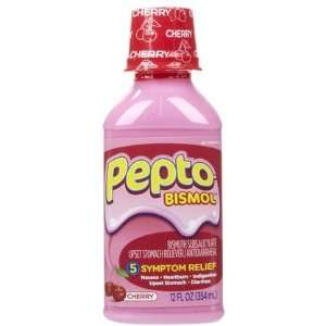  Pepto Bismol Liquid Cherry 12 oz (Quantity of 5) Health 