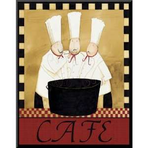  Bistro and Cafe Chefs Set of 2 Wall Art