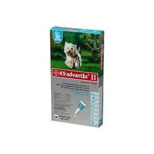  ADVANTIX II DOG TEAL 11 20 Lbs 4 Pack