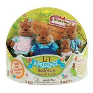   The BushytailTM Squirrel Family with Storybook Toys & Games