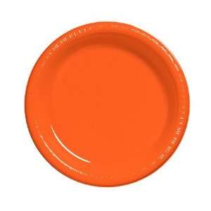  Bittersweet Orange Plastic Luncheon Plates Everything 