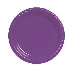  Purple Plastic Dessert Plates Toys & Games