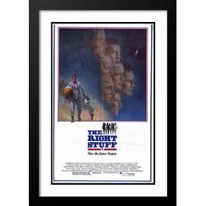 The Right Stuff 20x26 Framed and Double Matted Movie Poster   Style A 