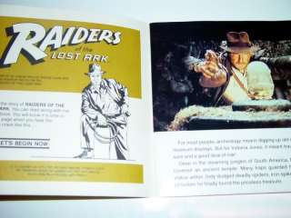RAIDERS OF THE LOST ARK BOOK & RECORD SET FROM THE MOTION PICTURE 1981 