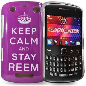   hard case cover design KEEP CALM AND STAY REEM  for blackberry 9360