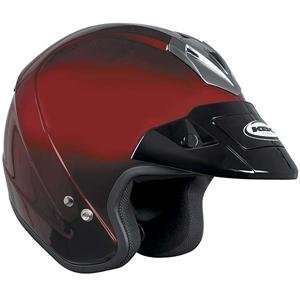  KBC Tour Com Helmet   2X Large/Black Cherry Automotive