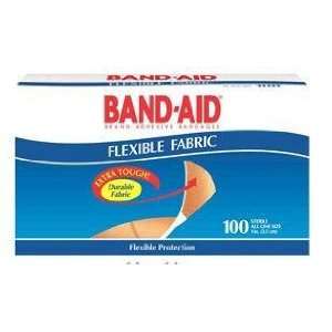  Band Aid Flexible Fabric Bandages 1 Inch Strips 100 
