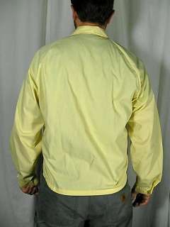   Style 60s Preppy Style Yellow Cafe Racer Jacket Coat M  