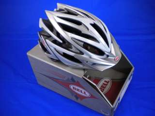 2011 BELL VOLT CYCLING HELMET SILVER WHITE SMALL  