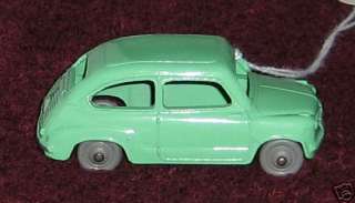 1958 Fiat 600 Berline #183, 1/43 scale, diecast, Dinky, Made in 