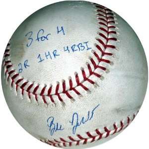  Blake DeWitt Signed/Ins. 3 for 4 2R 1HR 4 RBI Mets at 