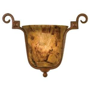   Light Wrought Iron Wall Washer Sconce from the Ibiza Collection