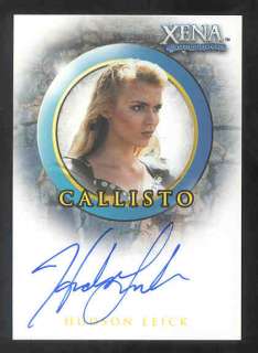 Xena Season 6 Hudson Leick/Callisto Autograph A7 Card  