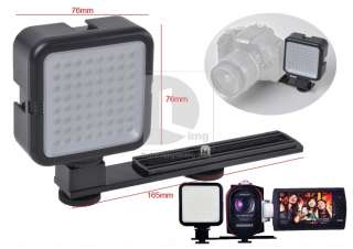   Photo/Video Light+Camera Lighting Bracket+AA batteries x4 SKU PYN12A