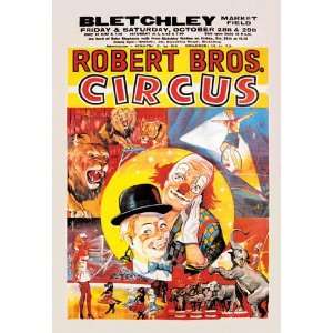 Robert Brothers Circus at Bletchley Market Field 20x30 