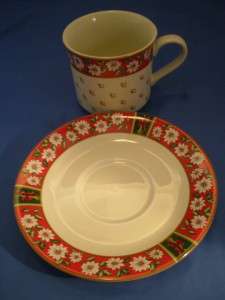 CHARLTON HALL CLASSIC TRADITIONS  CUP & SAUCER   JAPAN  